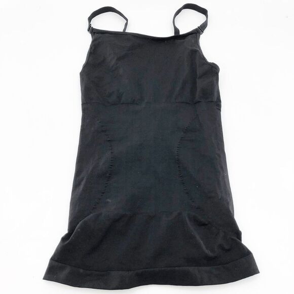 LF Women's Black Sleeveless Ruffle‎ Hem Bodysuit Size XL - Picture 2 of 4